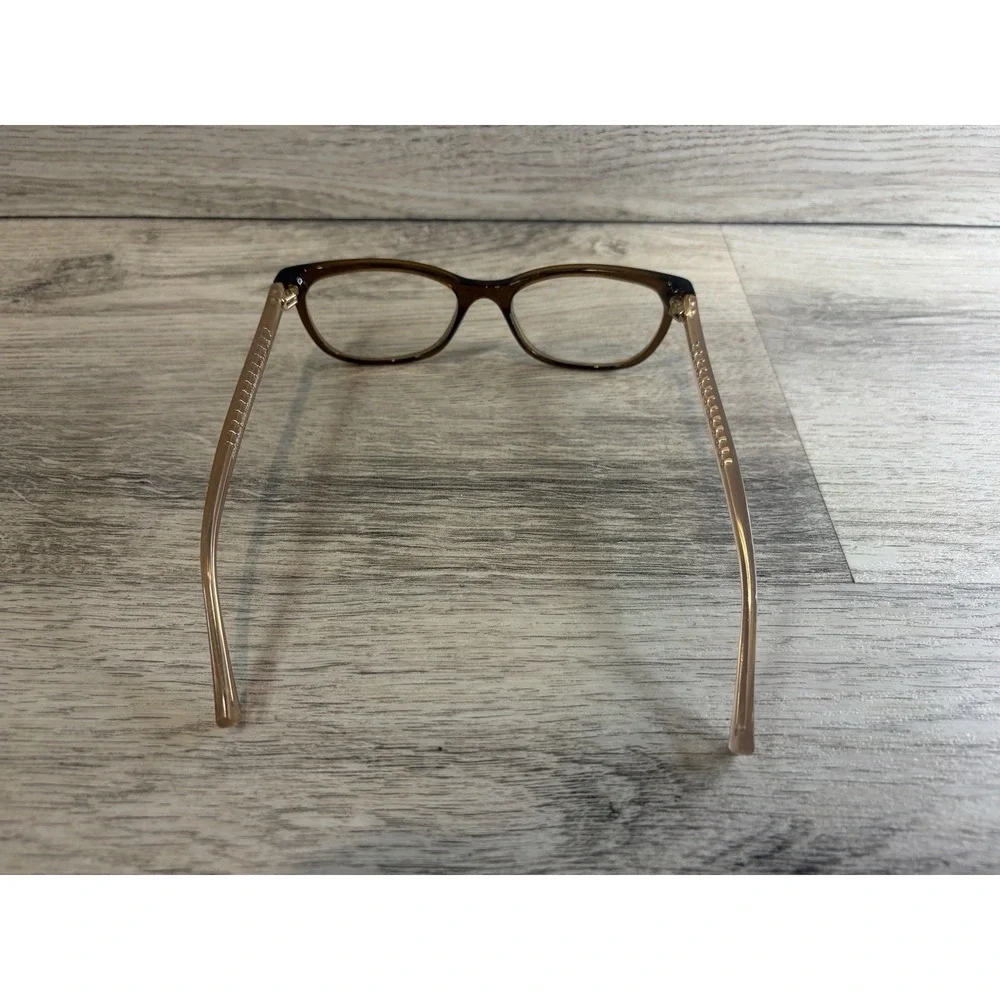 COACH HC6072 Brown Glitter Crystal Light Brown  50-17-135 Eyeglass Frames Only